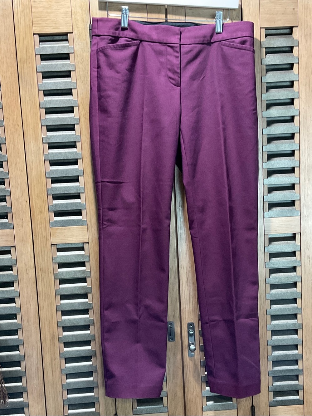 Loft Burgundy Dress Pants